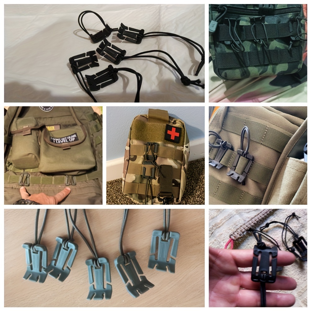 Molle Backpack Buckle Carabiner Clips Outdoor Nylon Camping Bag – SEDMECA  Express