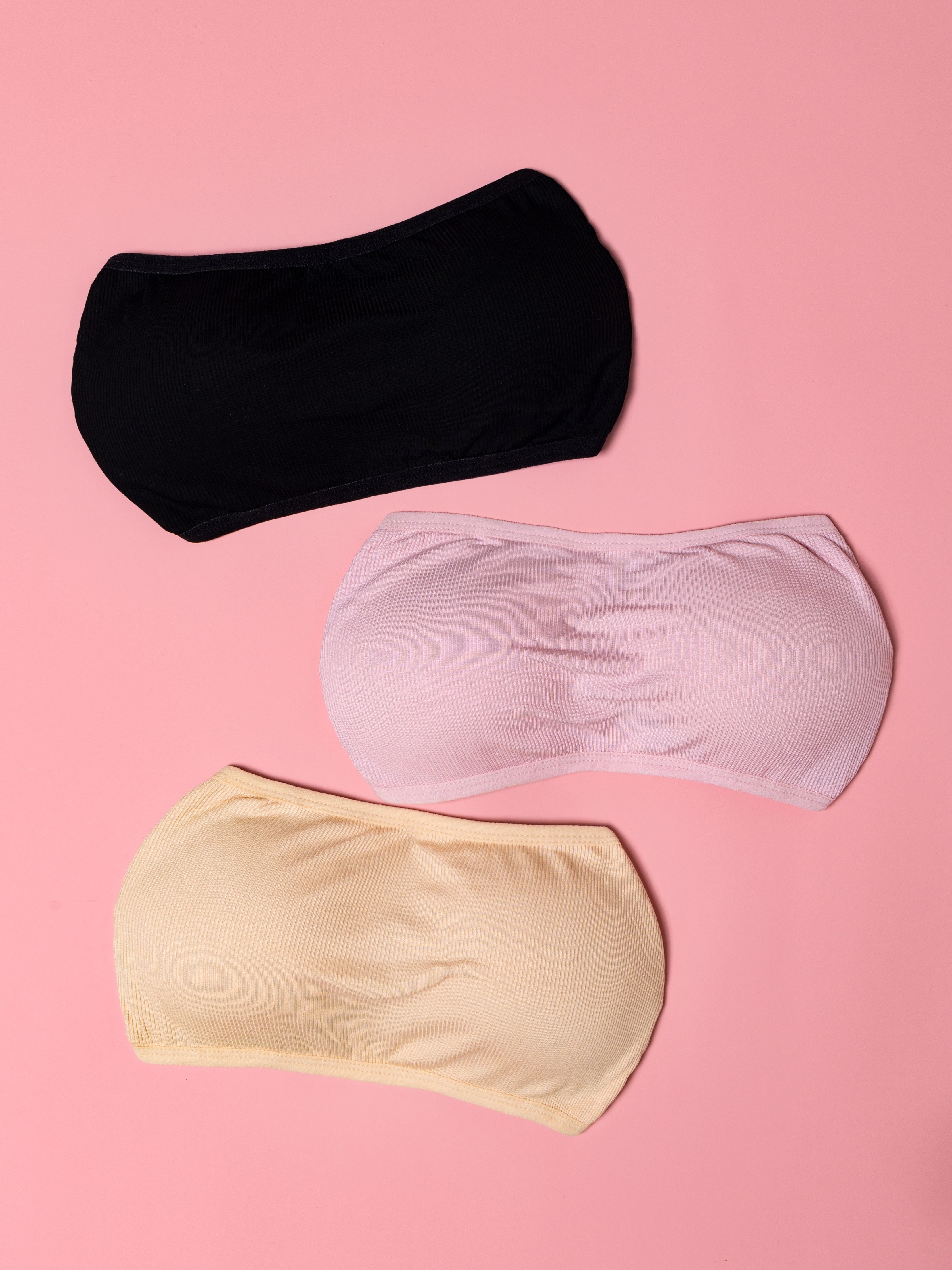 Out From Under Seamless Ribbed Bandeau Bra Top