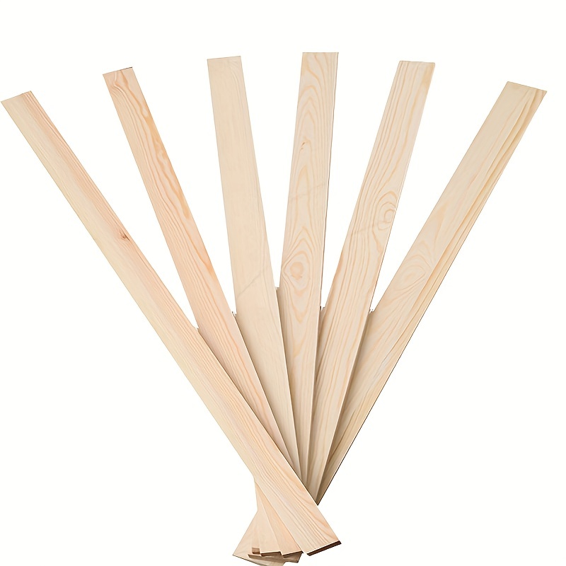  10Pcs Pottery Teaching Rolling Mud Stick Guide, Wooden