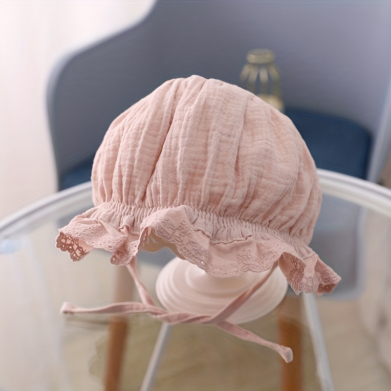 Baby Girl Lace Sun Hat Outdoor Sun Protection