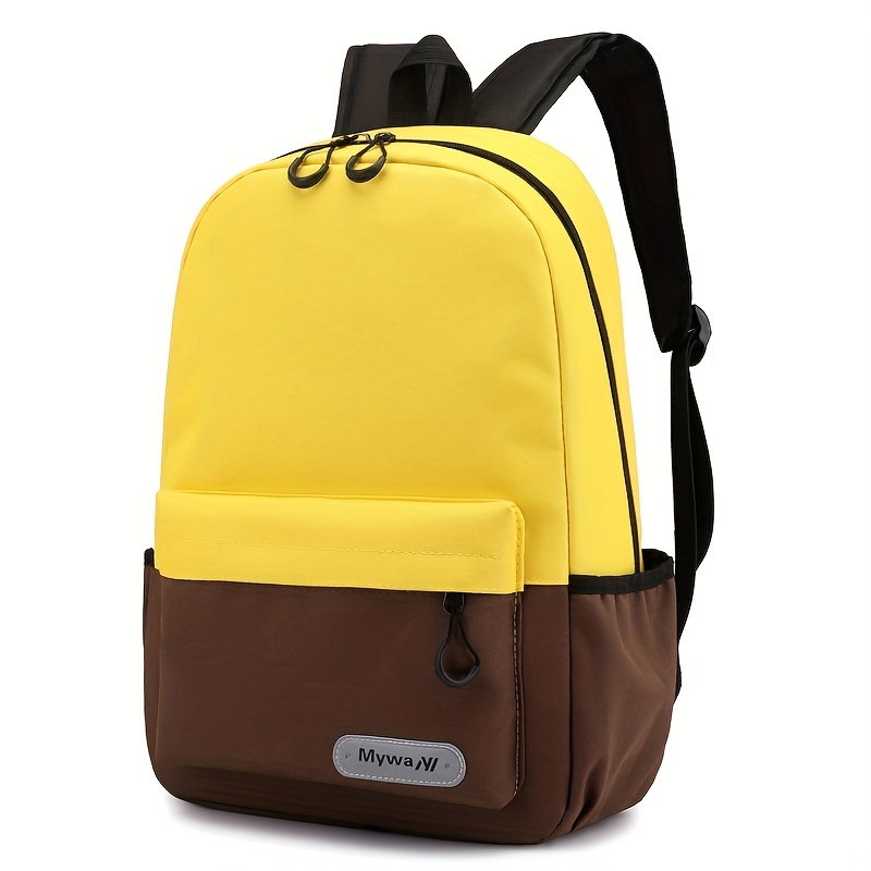 Unique Contrast Children's Backpack for Kindergarten Students