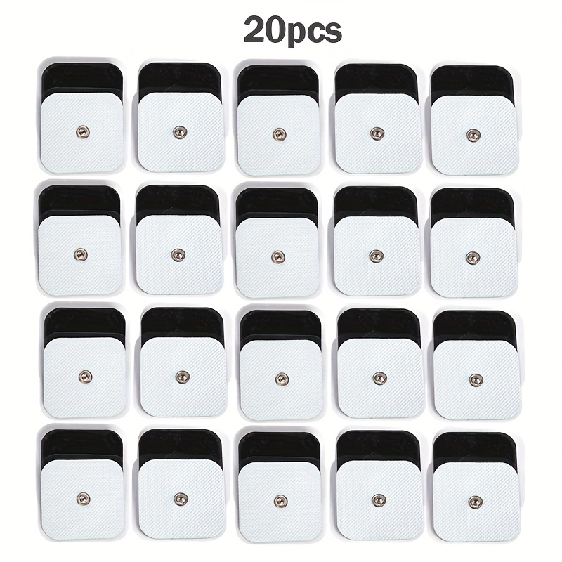 20pcs Latex-free Tens Unit Electrode Pads Medical Grade 5x5cm