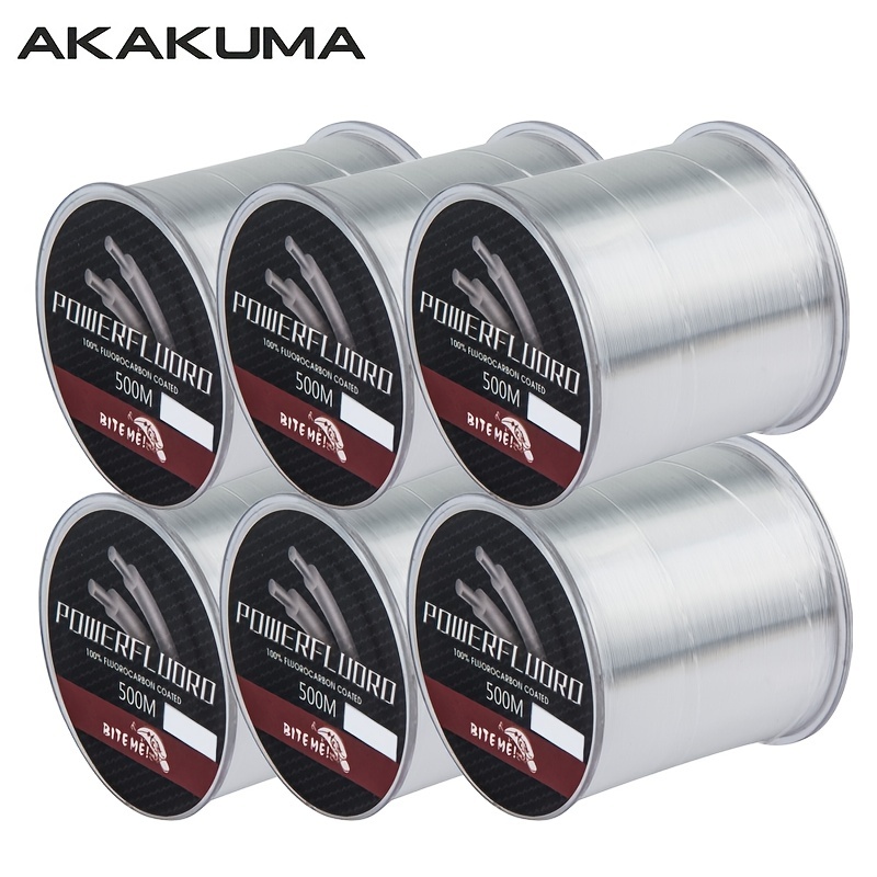 1 Roll 120M Fluorocarbon Coated Fishing Line 5LB-34LB Main Line