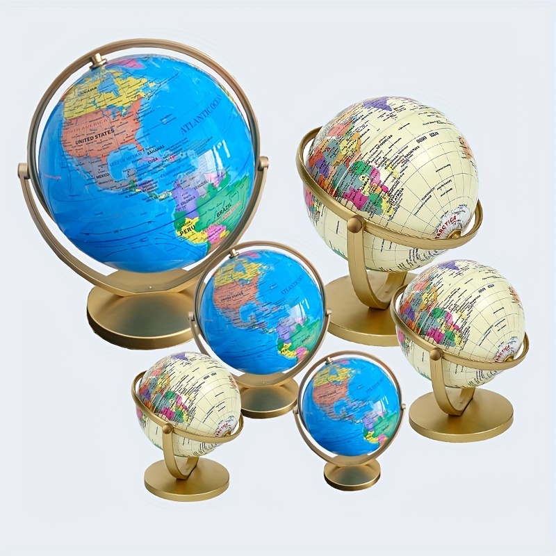 Globes 12,5 Pouces Grand Globe terrestre éducatif Globe de géographie for  Adultes Globe Politique de Bureau rétro avec Base Noire for décoration de  Globe for Adultes et Enfants terrestres : : Fournitures