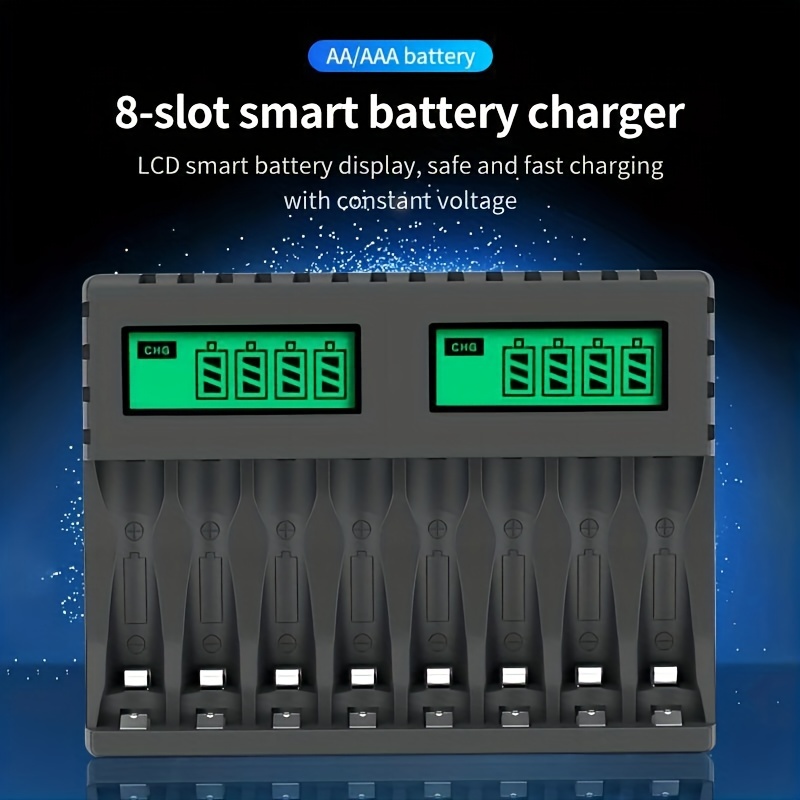 PUJIMAX 4 Emplacements 1.2V Chargeur De Batterie Intelligent - Temu Belgium