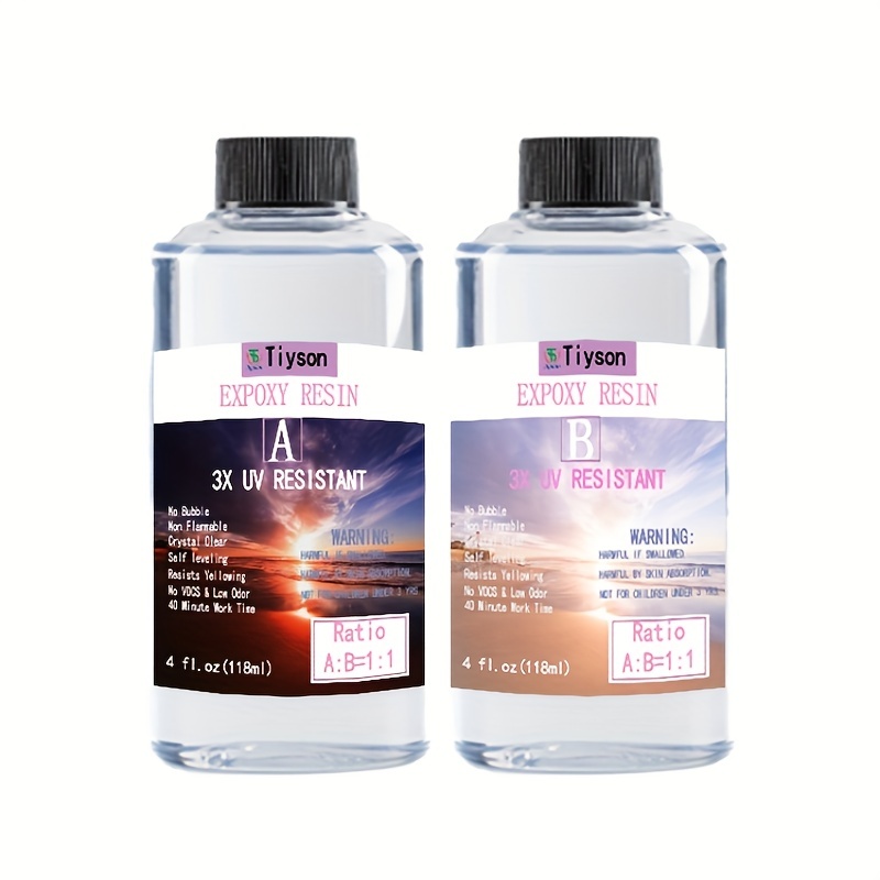 472ml/240ml/120ml 1:1 Epoxy Resin Kit Ab Glue, Ideal For Diy