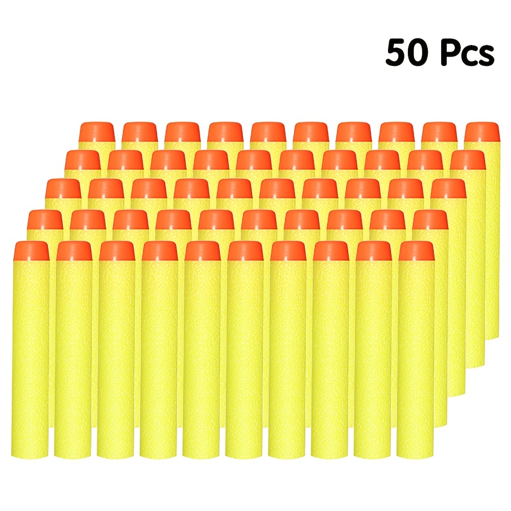 15 Reload Clip For Nerf Soft Bullets Magazine Replacement with 100pcs 7.2cm  Refill Darts for