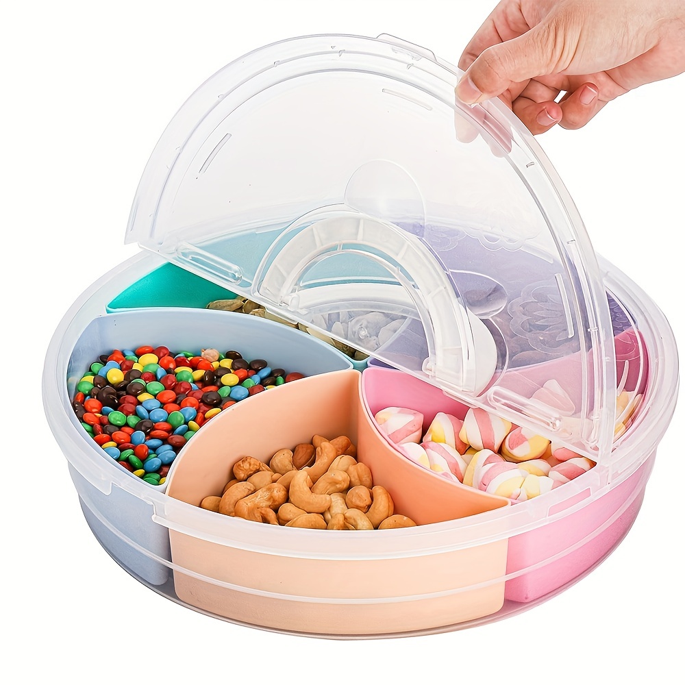 Snack Tray With Lid - Temu Canada