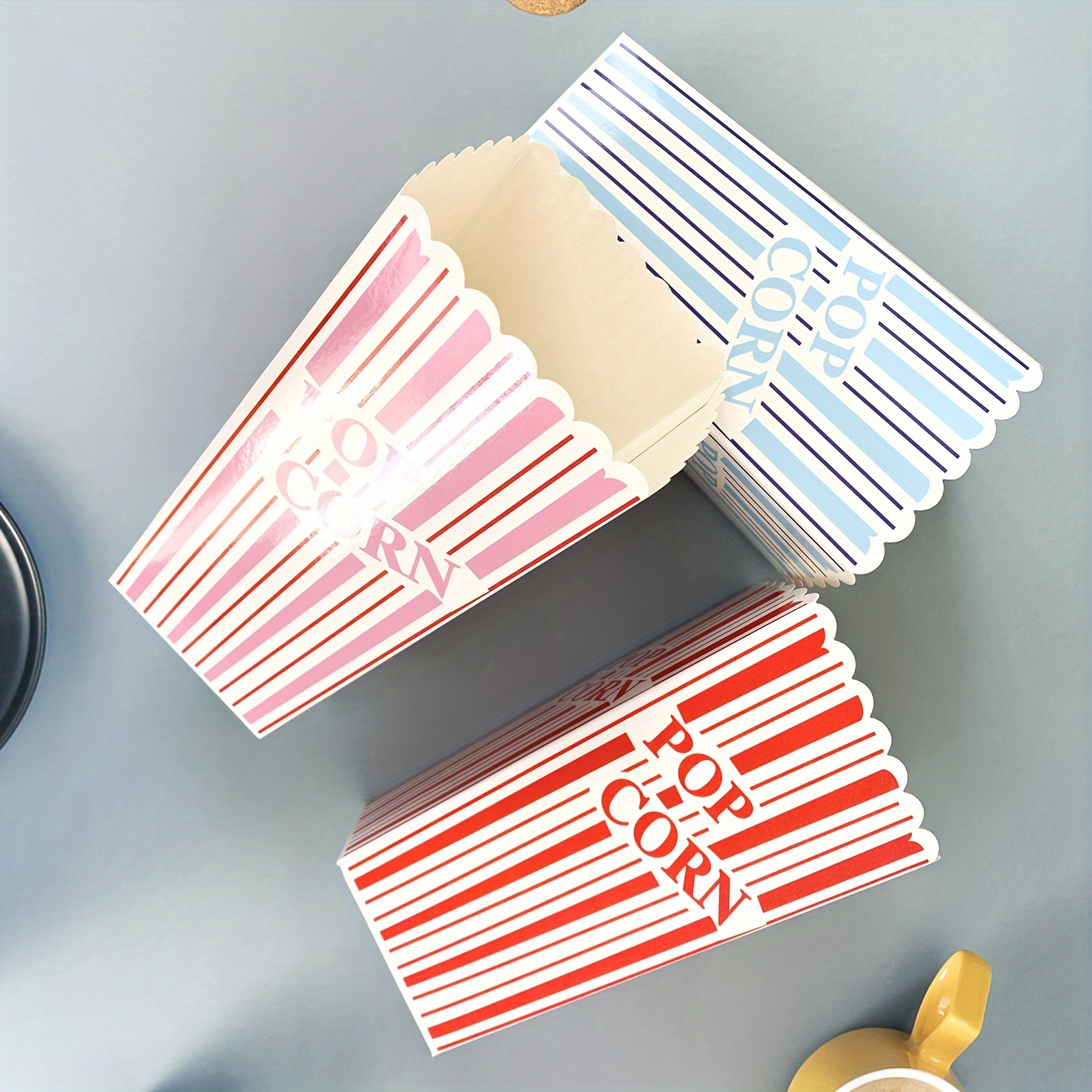 Nautical Party Favor Boxes Sea Ocean Ahoy Popcorn Boxes - Temu