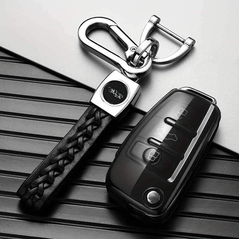 Schlüssel Hülle Schutz Key Case Cover für Audi A3 8P A4 B6 B7 B8