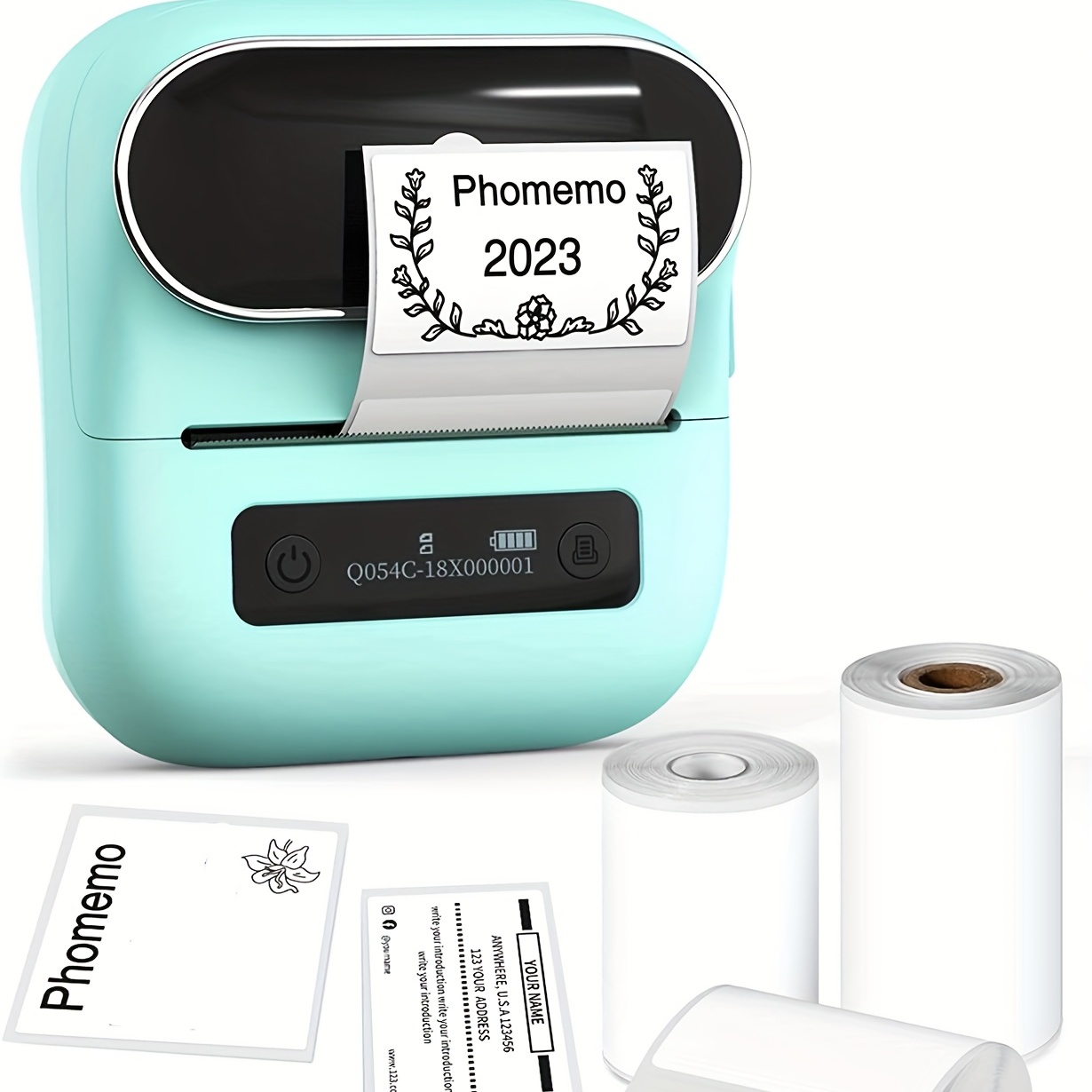 Phomemo M110 Home Mini imprimante thermique Bluetooth portable (Bleu)