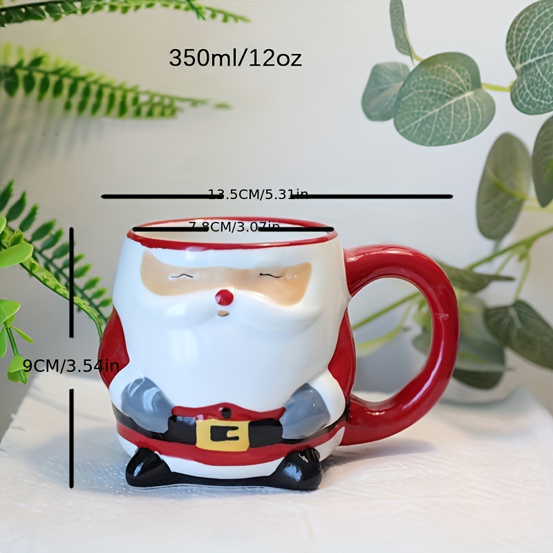 13.5 Oz 3d Cartoon Ceramic Coffee Mugs With Hot Air Balloon Lid