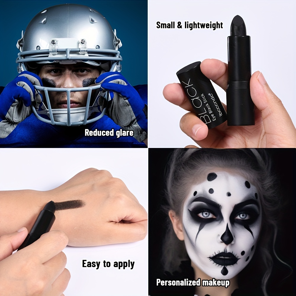 Eye Black Stick For Sports easy To Color Black Eyeblack - Temu