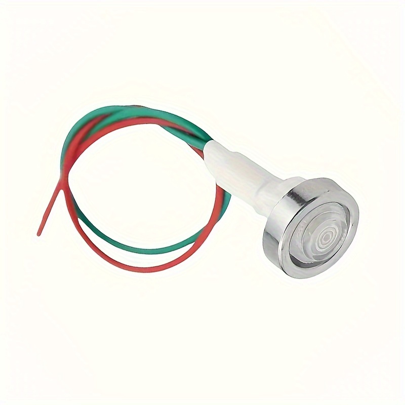 Led Metal Indicator Light 12/24vdc Waterproof Signal Lamp - Temu