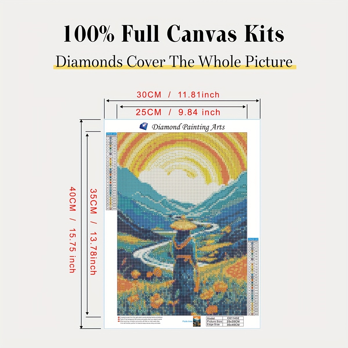 Mountain 5D Diamond Painting Kits For Adults Beginners - Full Drill Round  Diamond Dot Art For Adults Paintings
