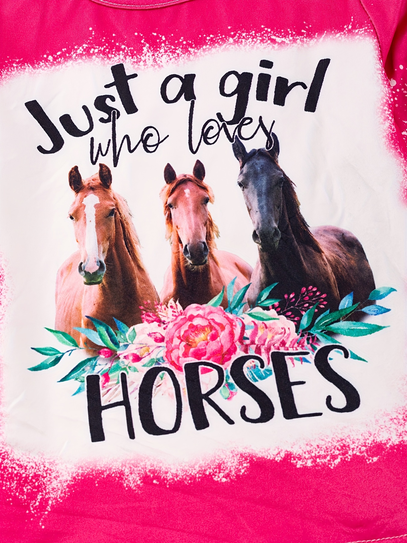 toddler girl horse shirt