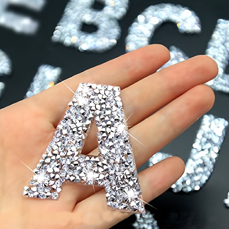 Pegatinas Letras Diamantes Imitación Adhesivas Suaves - Temu Mexico
