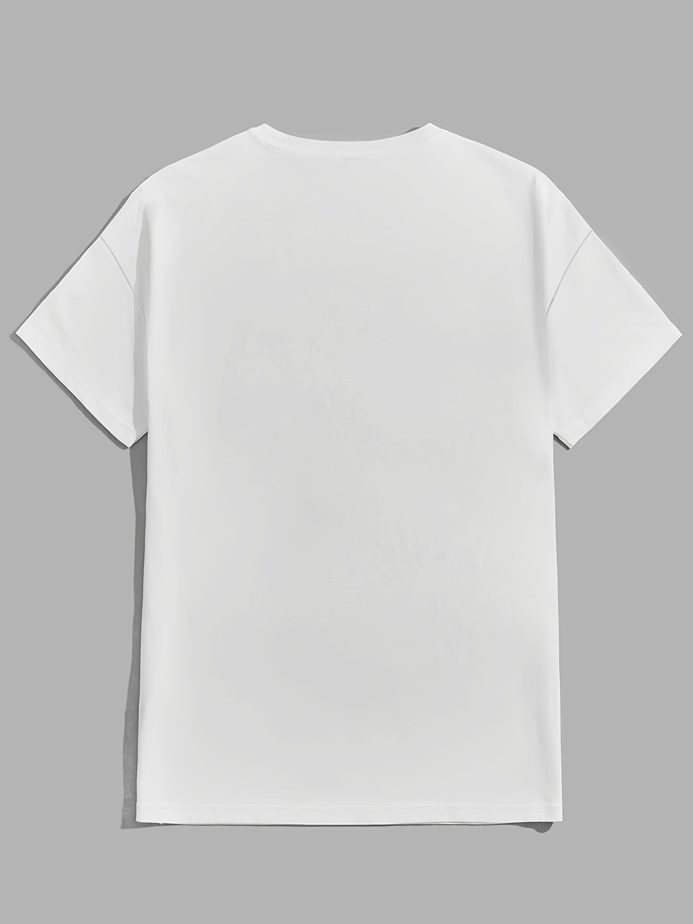 Men's Steam Punk Teddy Bear Print Casual Round Neck Short Sleeve T-shirt -  Temu