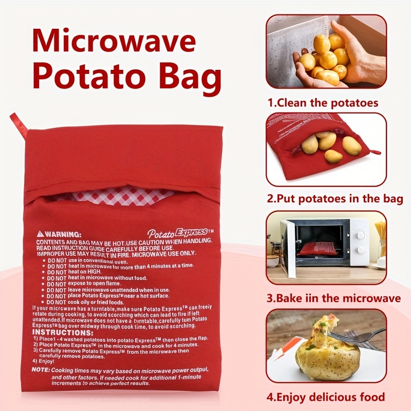 Patata en bolsa para microondas - EL VERGEL CÁNTABRO