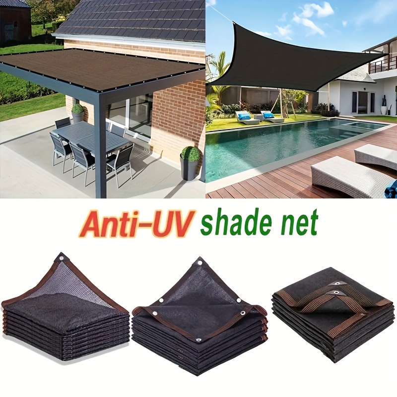 1pc Sombrilla Net Anti uv Jardín Aire Libre Protector Solar - Temu