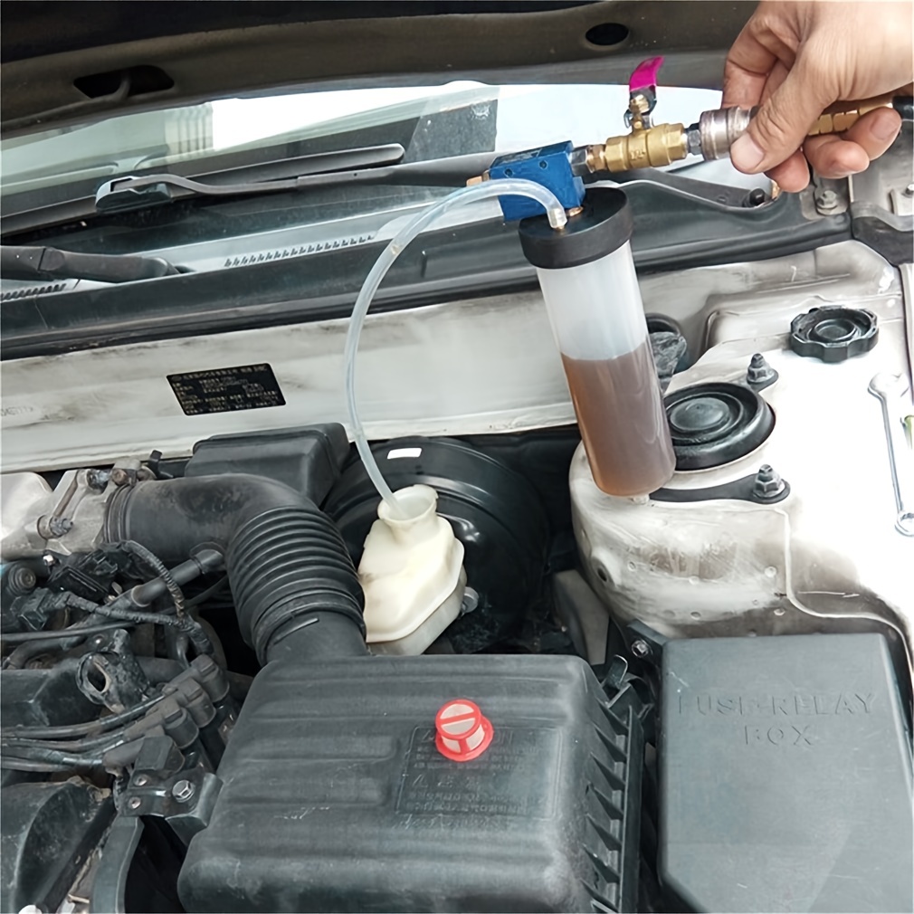 Complete Auto Brake Fluid Change Kit - Easy Hydraulic Clutch Bleeding