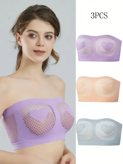 Strapless Bra for Large Bust Back Smoothing with Underwire