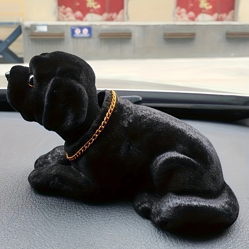 Bobbleheads Hund Bulldogge, Niedliches Auto Armaturenbrett Bobble