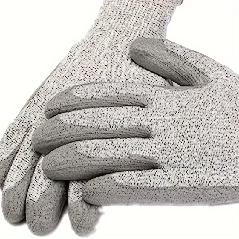 Cut resistant Pu Dipped Gloves Level 3 Safety Gloves Men - Temu