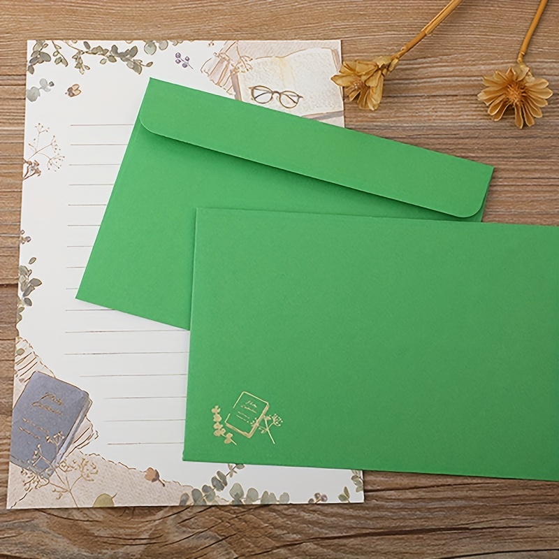Vintage Stationary Paper And Envelopes Set A5 Writing - Temu