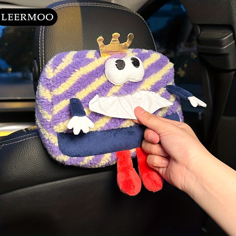 LEERMOO 1 Stück Süße Kleine Monster-Taschentuchbox Fürs Auto