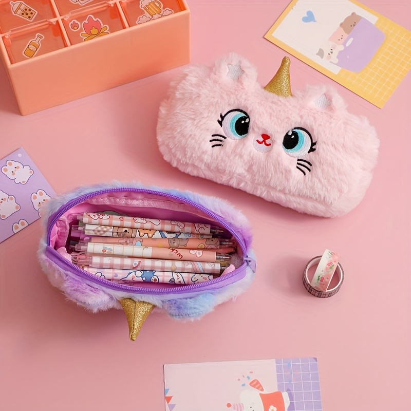 Pencil Case Lovely Cartoon Bear Pen Bags For Kid Gift Stationery School  Supplies
