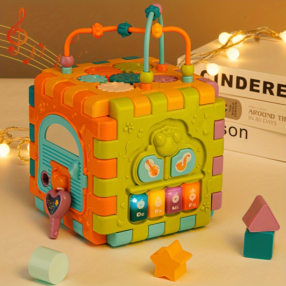 Jouet en bois créatif éducatif, trieur de formes de couleurs, jouet à  empiler pour tout-petits, jeux interactifs Parent-enfant, jouet éducatif -  AliExpress