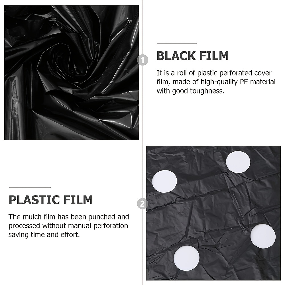  WGD Dimo - Película de plástico negro agrícola