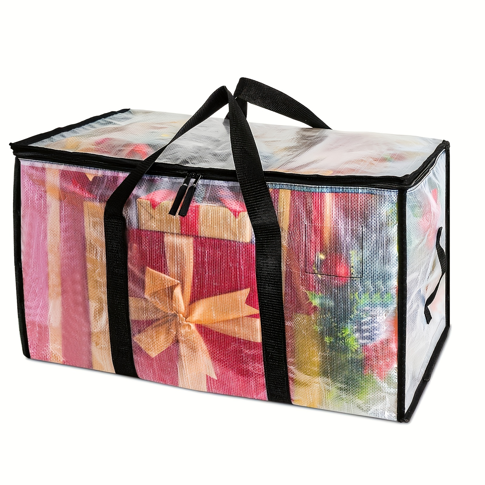 Packing Bags For Moving Clear Zippered Storage Bags With - Temu