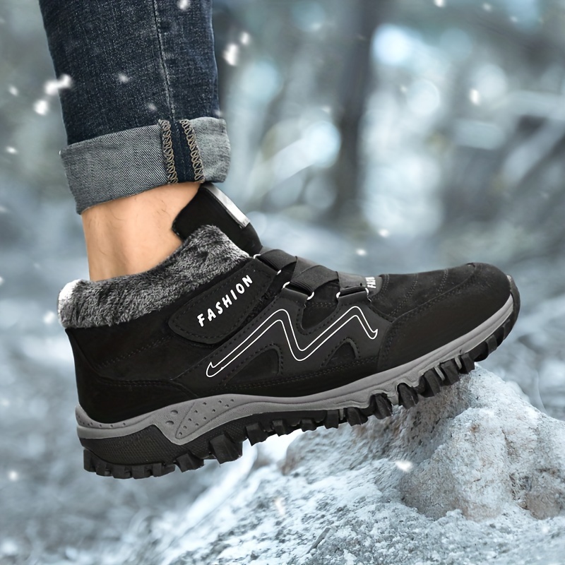 Bota De Nieve Hombre Impermeable - Temu Chile