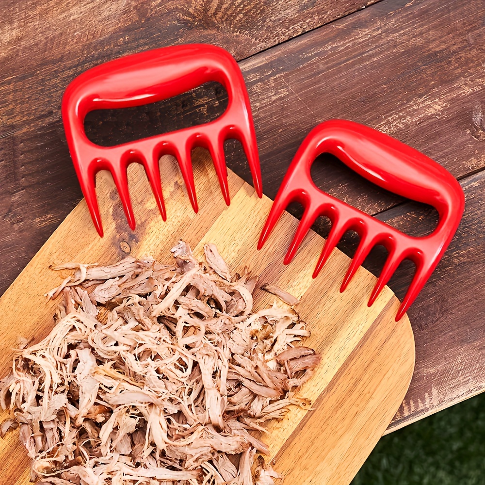 Stainless Steel Meat Shredder Claws with Ultra-Sharp Blades for Shredding  Meat, Lift, Handle, and Cut