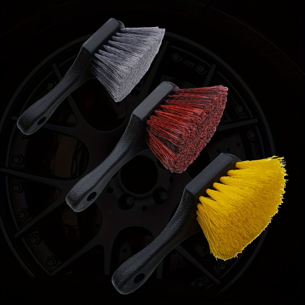 Small Stiff Tire Scrubbing Brush