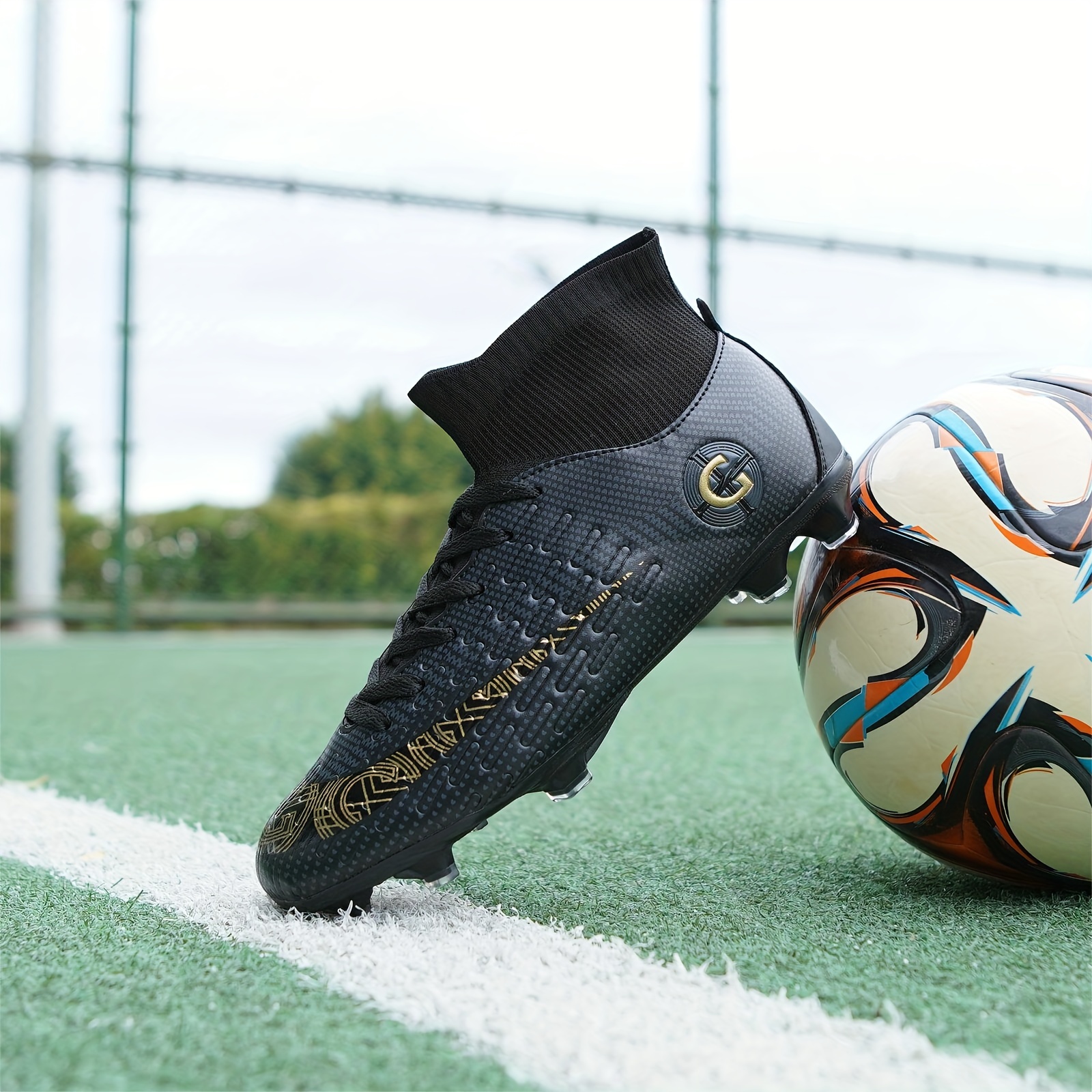 Botas De Fútbol Para Césped Artificial Para Hombres Y - Temu