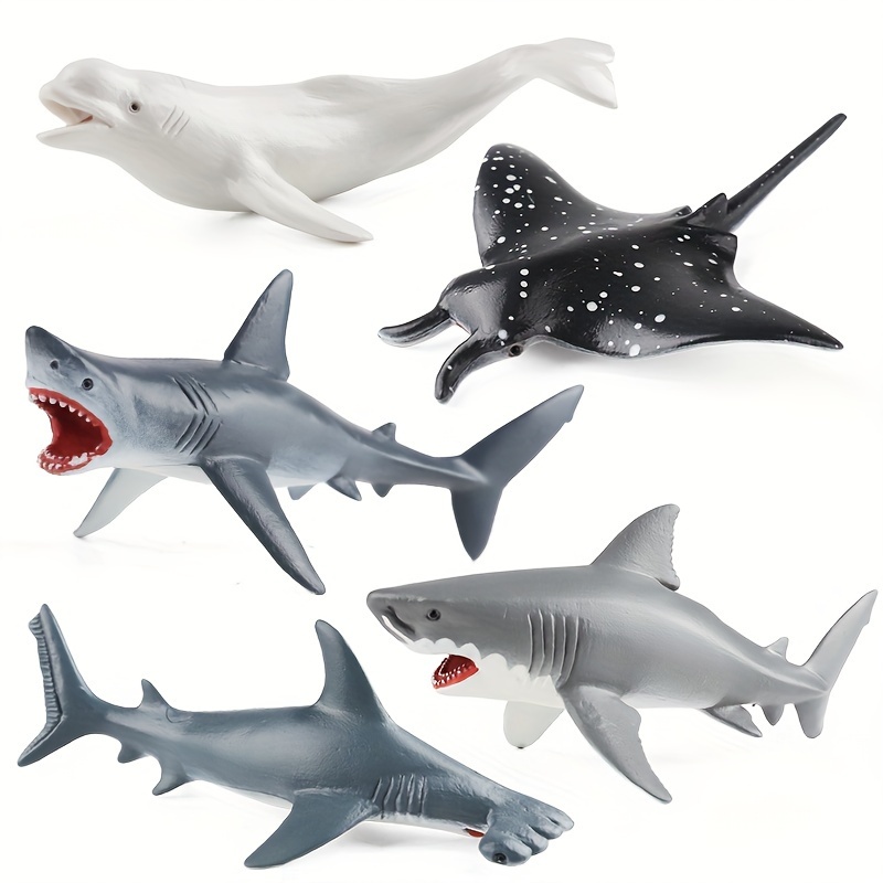 Jouet modèle de requin, simulation Jouet animal miniature, Petite figurine  de requin