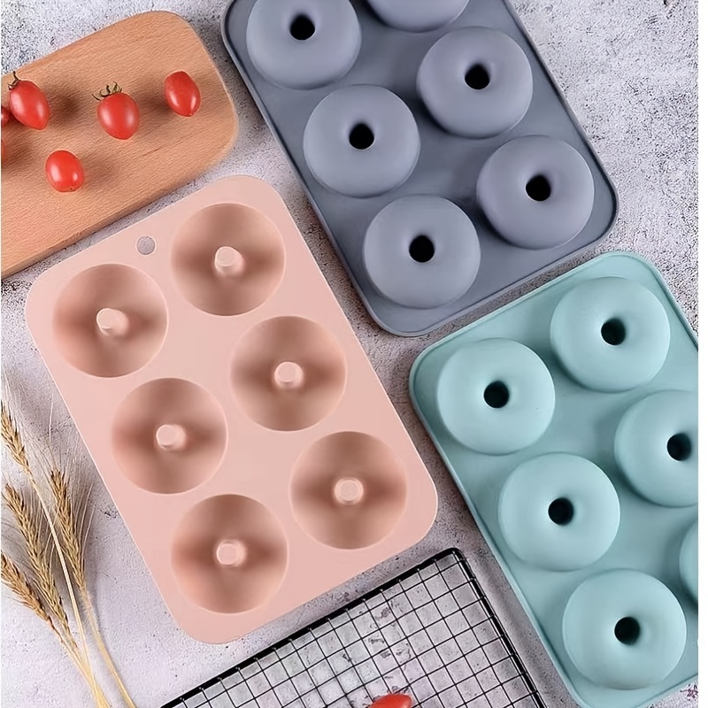 1pc Random Color Silicone Donut Mold