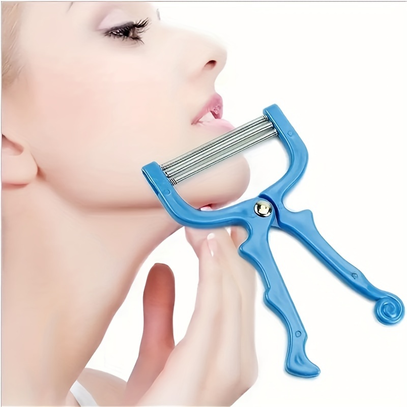 Women Mini Facial Hair Remover Spring Threading Epilator Face Defeatherer  Hair Removal Diy Makeup Beauty Tool For Cheeks Eyebrow