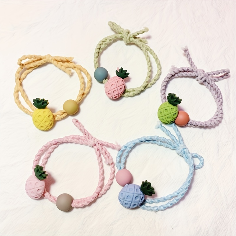 Elastic Band Rubber Rope Strings Hairband Bracelet Accessory Jewelry String  Diy