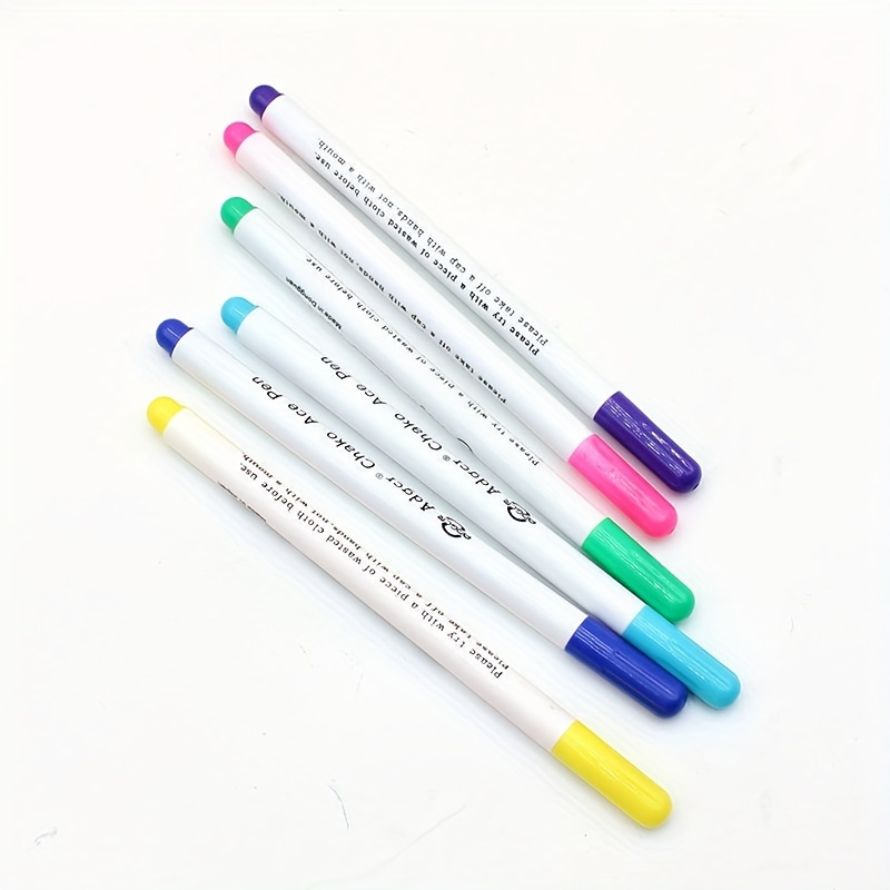 Vclear Water Soluble Marker Pen Color White 12 Pcs Water Erasable Pen  Leather Erasable Ink Easy To Wipe Off Fabric Marker Pen - Paint Markers -  AliExpress