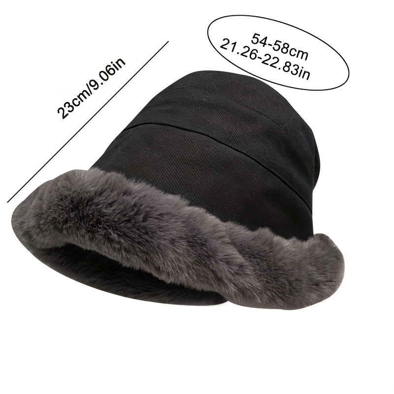 Winter Warm Thickened Faux Fur Hat Mens Ear Flap Soft Thermal Bonnet For  Cold Weather - Jewelry & Accessories - Temu