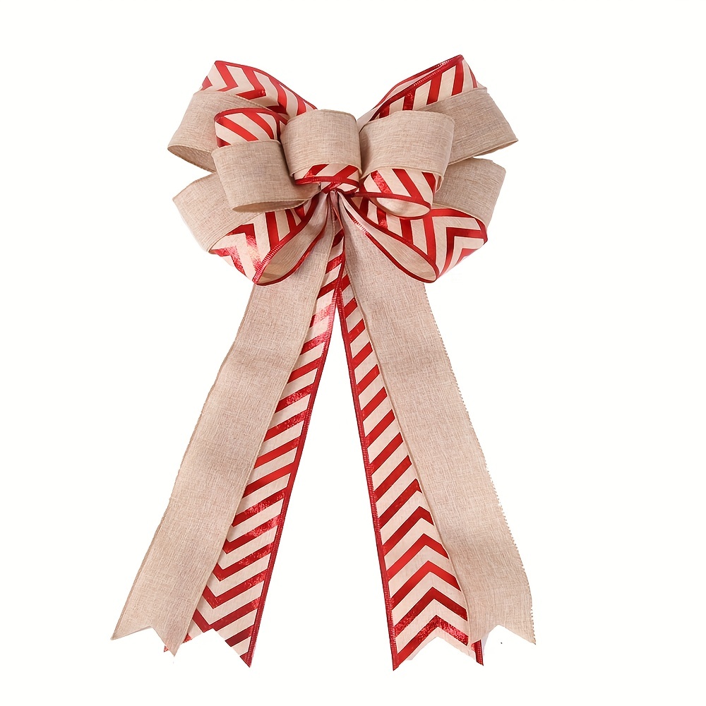 double layered wreath bow
