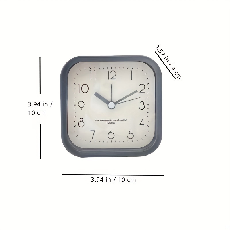 1pc Despertadores Lindo Creativo Simple Mini Despertador - Temu