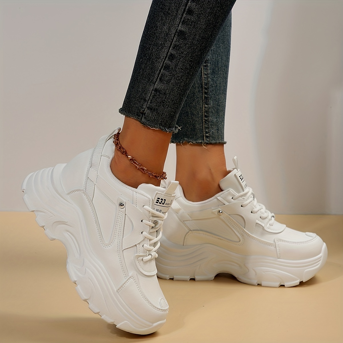 Huge platform shops sneakers