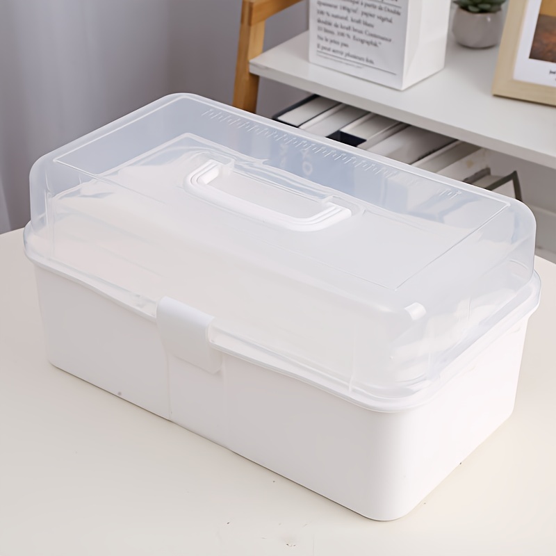 Plastic Multi layer Storage Box Craft Finishing Organizer - Temu