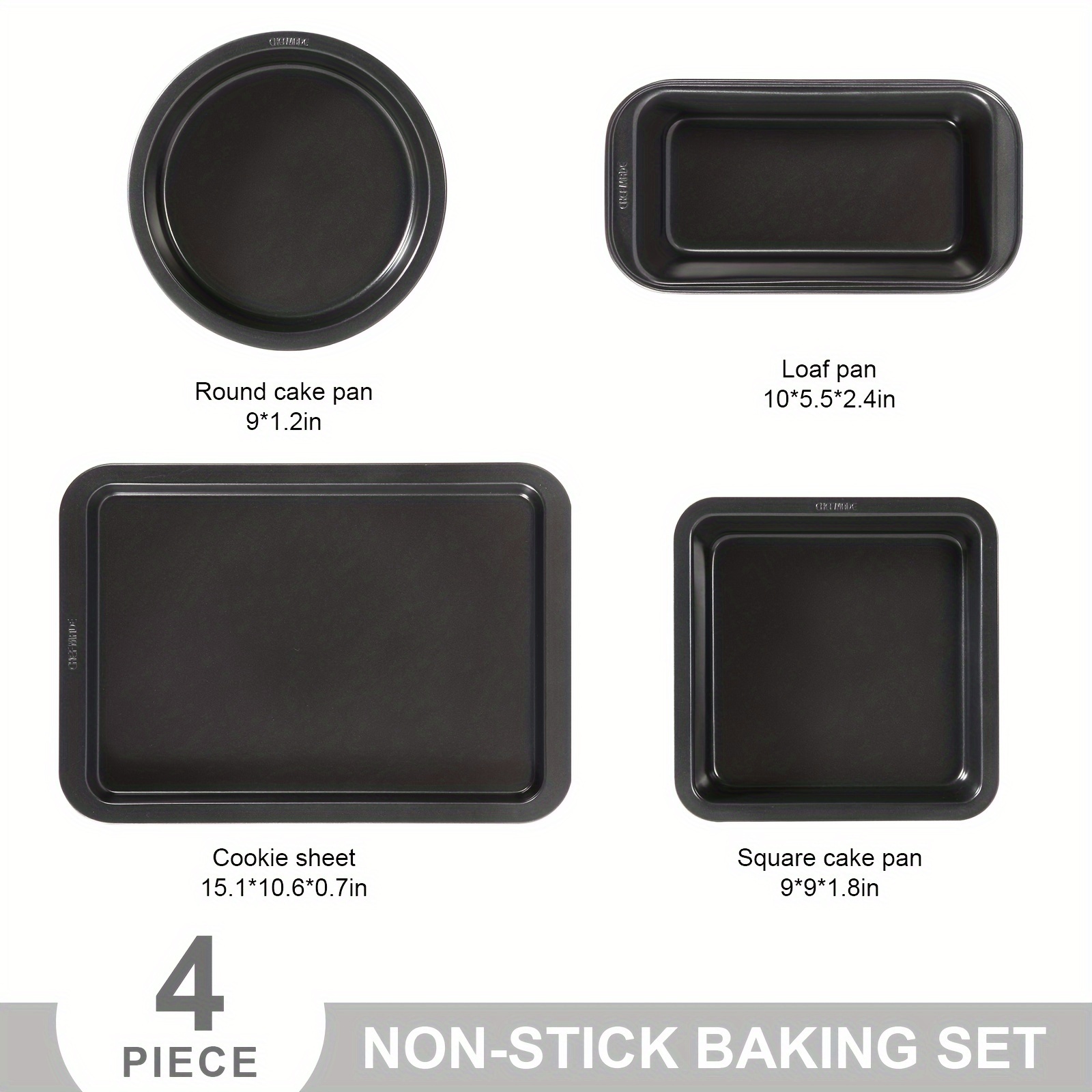 Carbon Steel Baking Pan Non stick Cookie Sheet Baking - Temu
