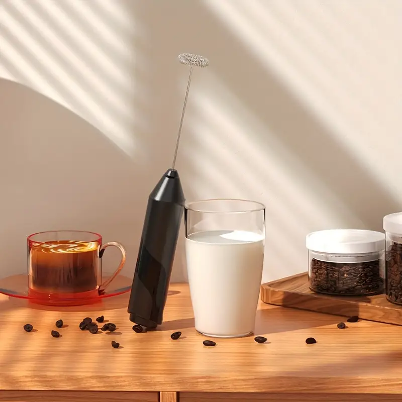 Multicolor Milk Frother Handheld Electric Coffee Blender - Confront Digital